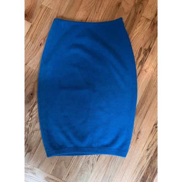 Krizia Maglia Italian Vintage Knit Skirt, Size 8 - Picture 2 of 5